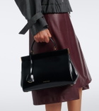 Victoria Beckham Sloane Frame leather top-handle bag