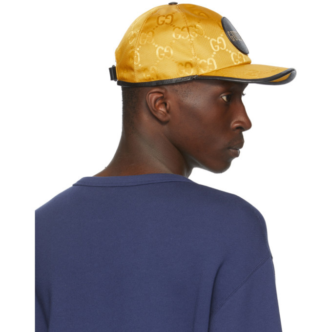 GUCCI OFF THE Grid Baseball Hat イエロー | une3.net