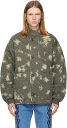 Isabel Marant Green Taeliss Coat