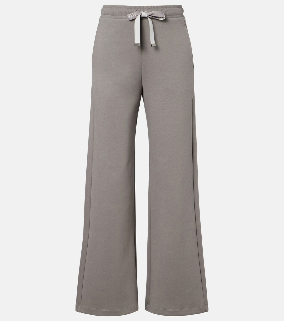'S Max Mara Cotton-blend wide-leg sweatpants