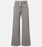 'S Max Mara Cotton-blend wide-leg sweatpants