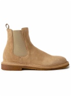 Officine Creative - Hopkins Suede Chelsea Boots - Brown