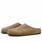 Studio Nicholson Men's Wearing Slip On Clog in Taupe