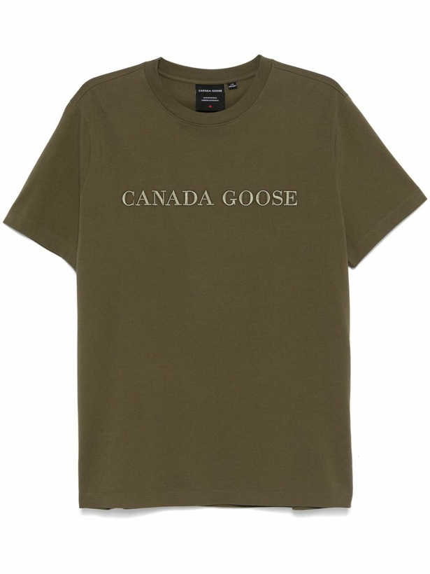 Photo: Canada Goose Green Emersen T-Shirt