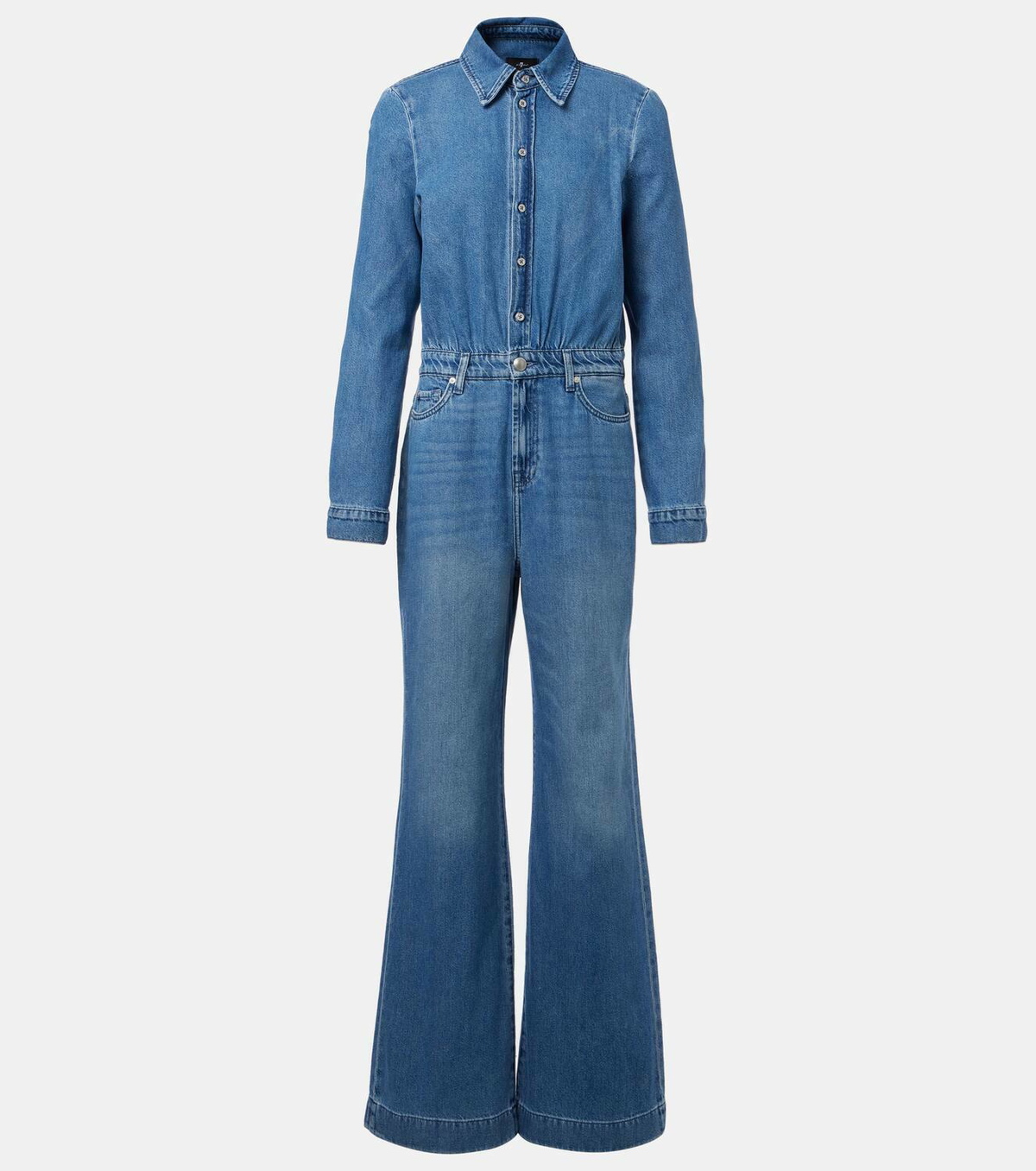 7 For All Mankind Denim jumpsuit