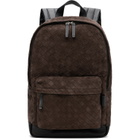 Bottega Veneta Brown & Black Classic Intrecciato Backpack