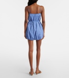 Faithfull Riatto checked cotton romper