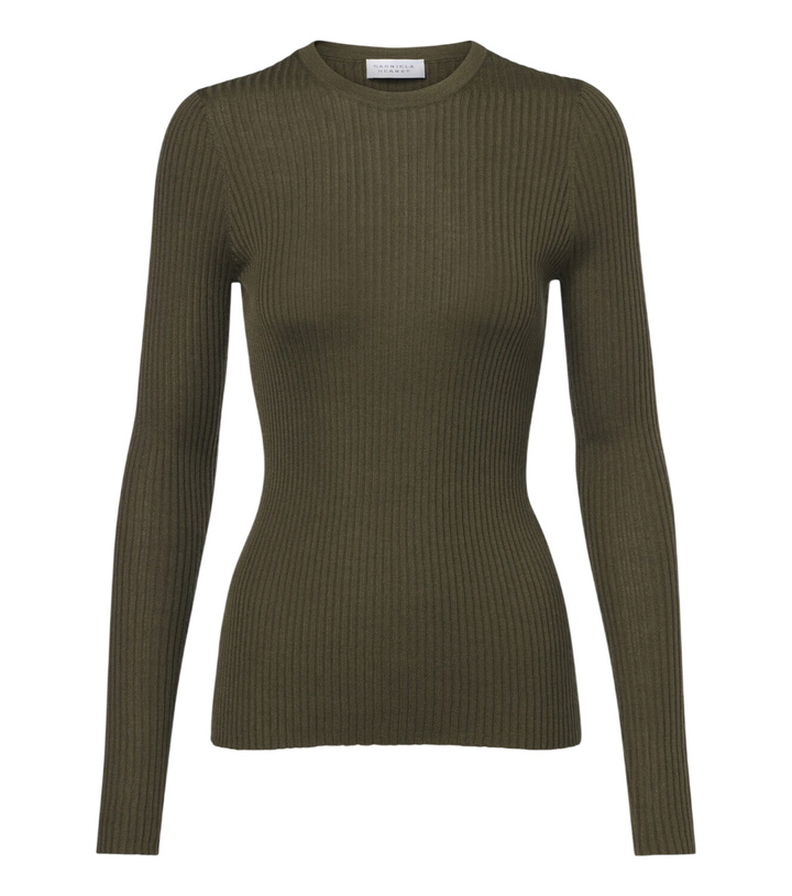 Photo: Gabriela Hearst Browning ribbed-knit cashmere and silk sweater