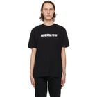 1017 ALYX 9SM Black and White Mirrored Logo T-Shirt