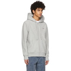 Noah Grey Lightweight Zip-Up Hoodie