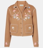 Rixo Sunday wool-blend jacket