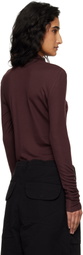 Entire Studios Brown LS Polo