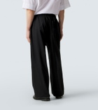 Simone Rocha Crêpe satin wide-leg pants