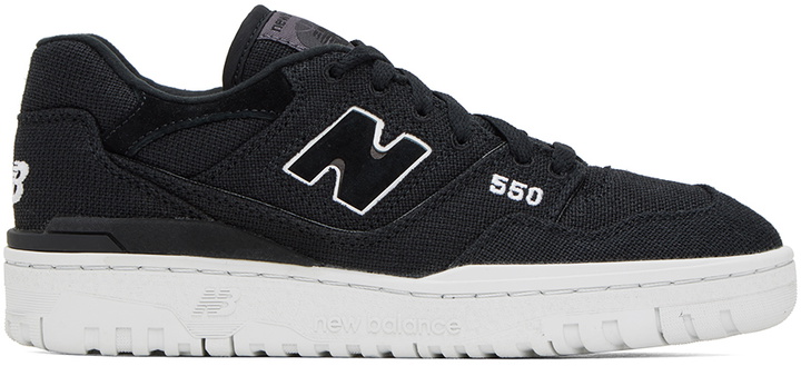 Photo: New Balance Black 550 Sneakers