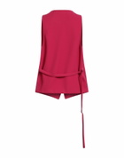 P. a.r. o.s. h. Womens Tailored Vest Fuchsia