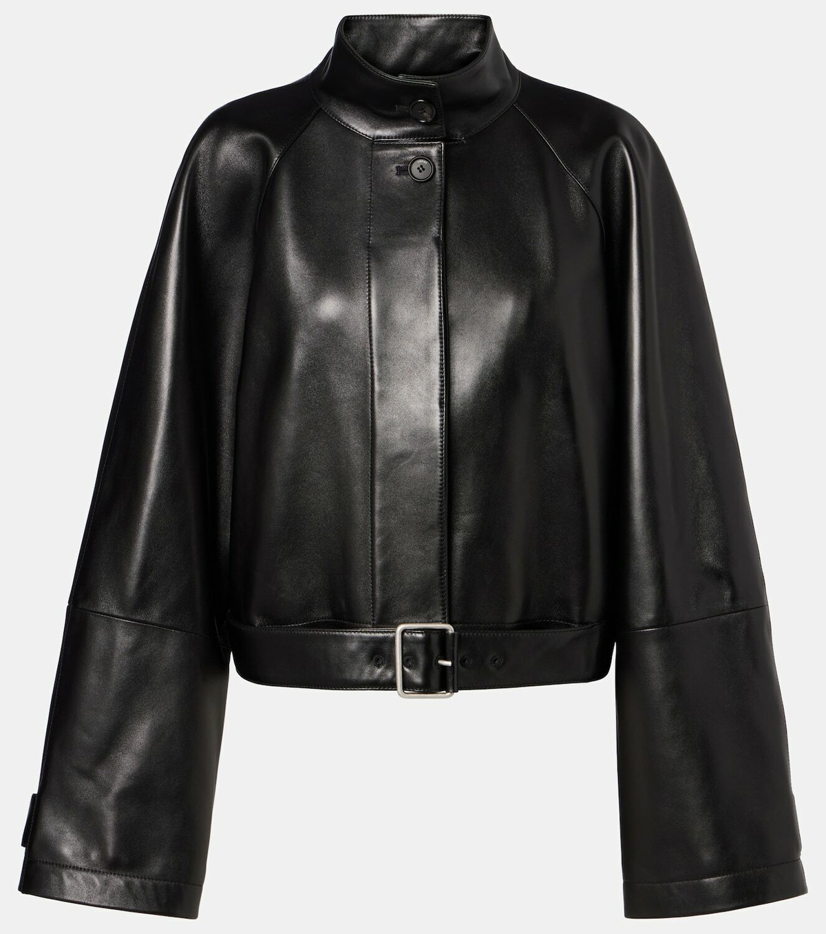 Loewe Cropped leather jacket