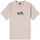 Lo-Fi Men's Garden Logo T-Shirt in Sand