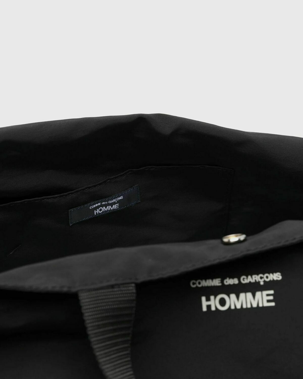 Comme des Garçons Homme ACCES Black Mens Tote & Shopping Bag