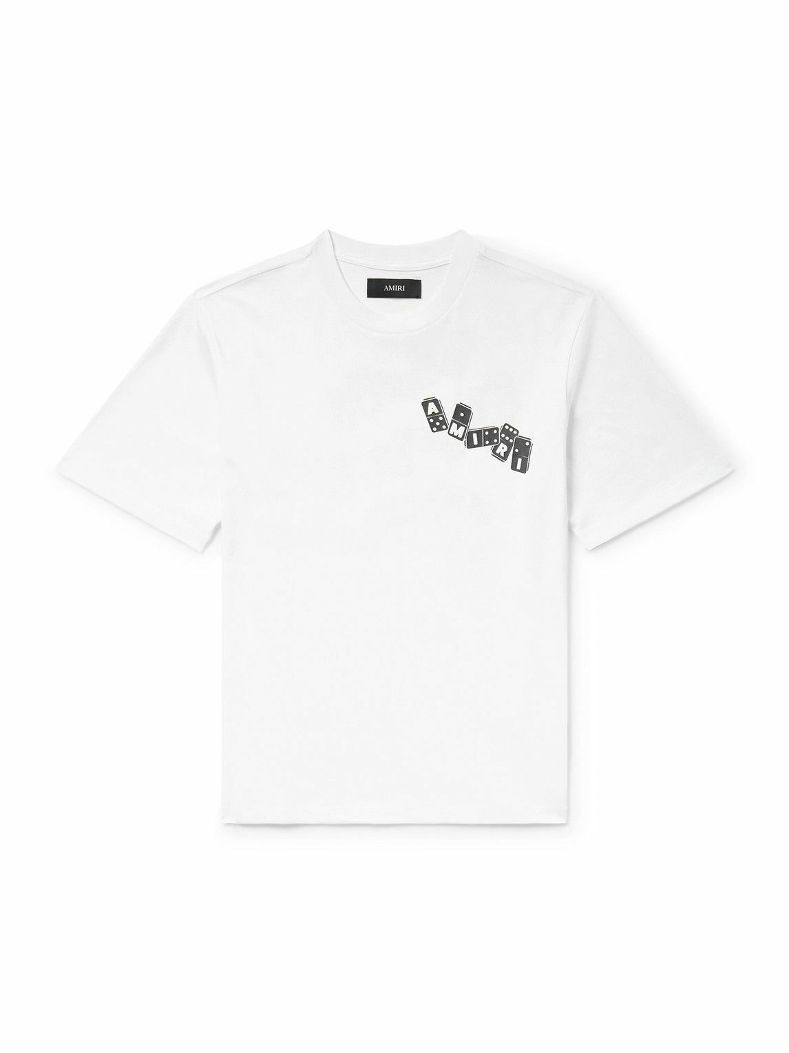 Amiri Paradise Printed Cotton T-shirt White Amiri
