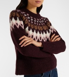 Veronica Beard Anne Fair Isle wool-blend sweater