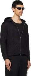 POST ARCHIVE FACTION (PAF) Black Zip Archive Hoodie