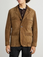 TOM FORD - Suede Jacket - Brown