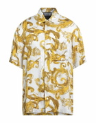 Versace Jeans Couture Mens Shirt Mustard