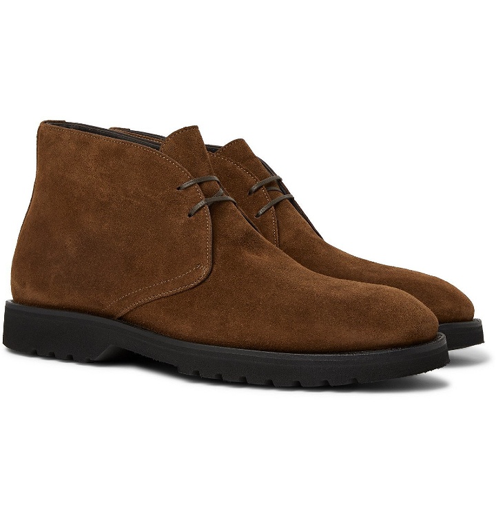 Photo: TOM FORD - Kensington Suede Desert Boots - Brown