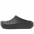 Crocs Men's Blunt Toe Clog in Black