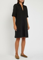 Vince Lyocell-blend Mini Dress Black