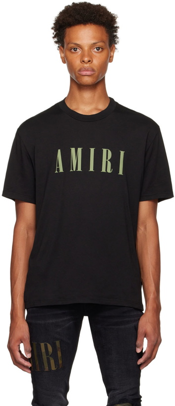 Photo: AMIRI Black Cotton T-Shirt