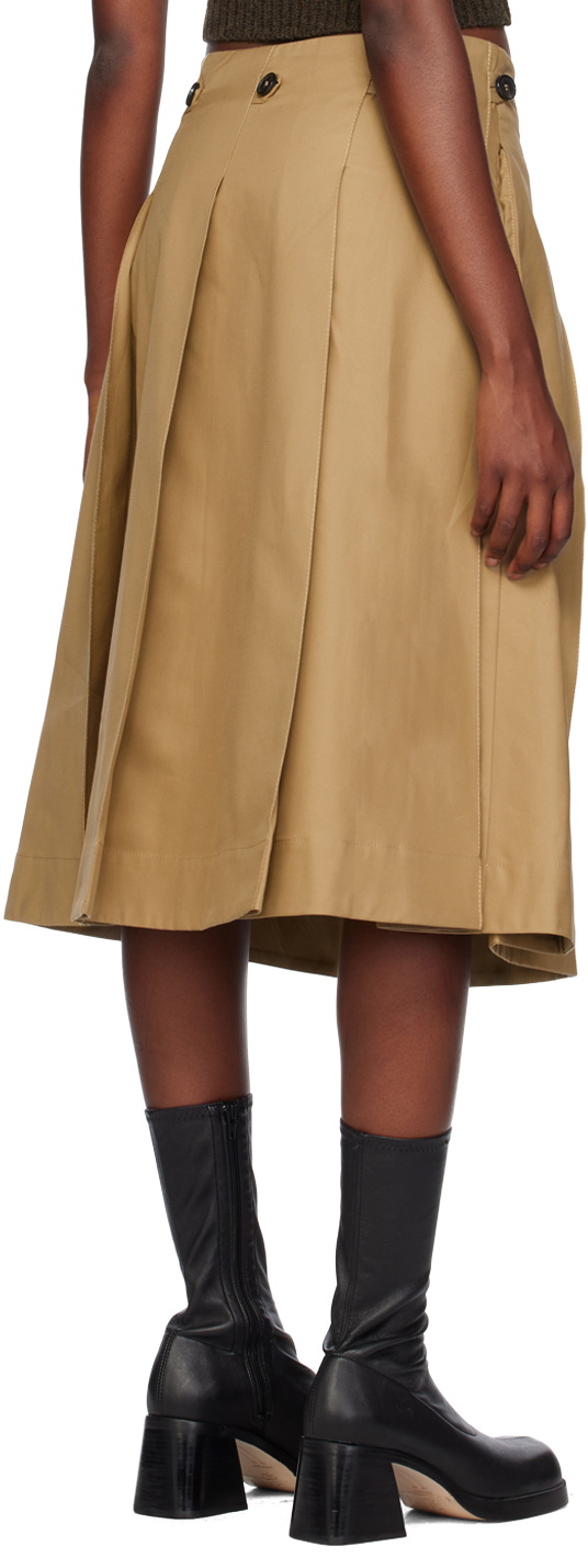 Cawley Tan Stevie Midi Skirt