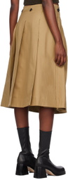 Cawley Tan Stevie Midi Skirt