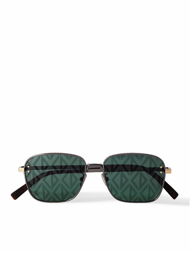Photo: Dior Eyewear - CD Diamond S4U D-Frame Silver-Tone and Tortoiseshell Acetate Sunglasses