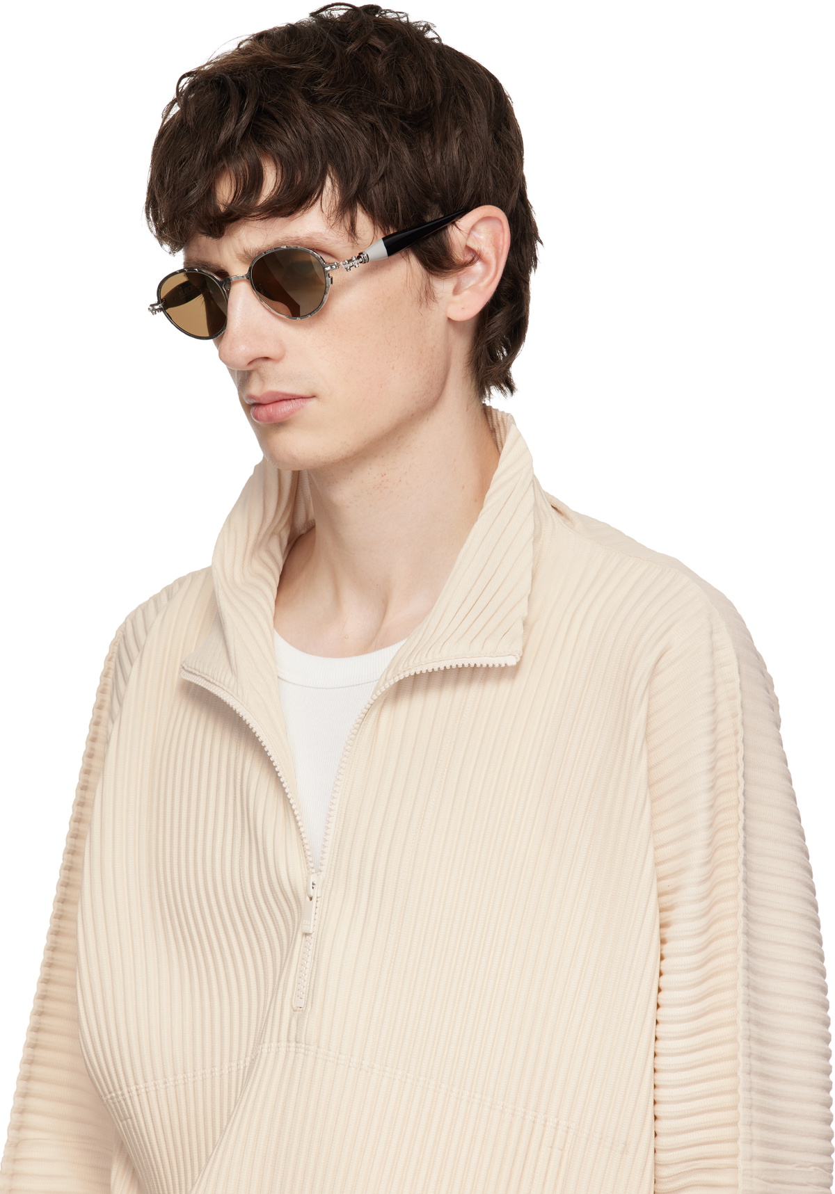 Kuboraum Silver J74 Sunglasses