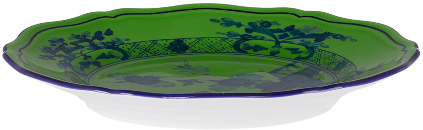 Ginori 1735 Green Oriente Italiano Bread Plate