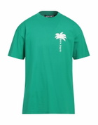 Palm Angels Mens T-shirt in Green