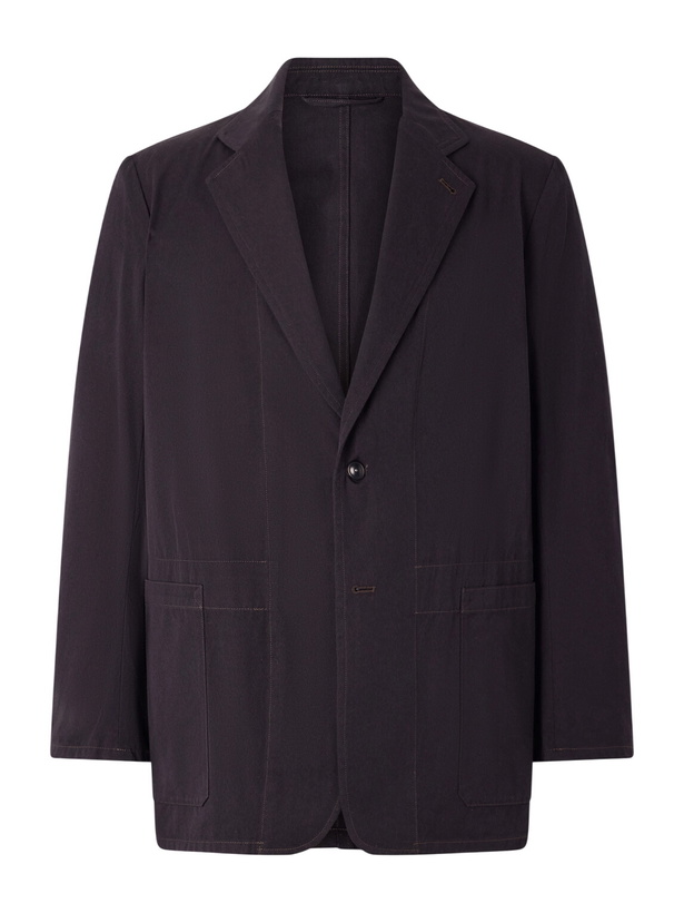 Photo: Kaptain Sunshine - Take Easy Cotton Blazer - Blue