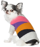 Ware of the Dog Multicolor Asymmetric Pattern Sweater