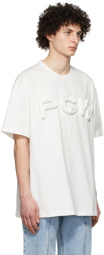 Feng Chen Wang White 3D Logo T-Shirt