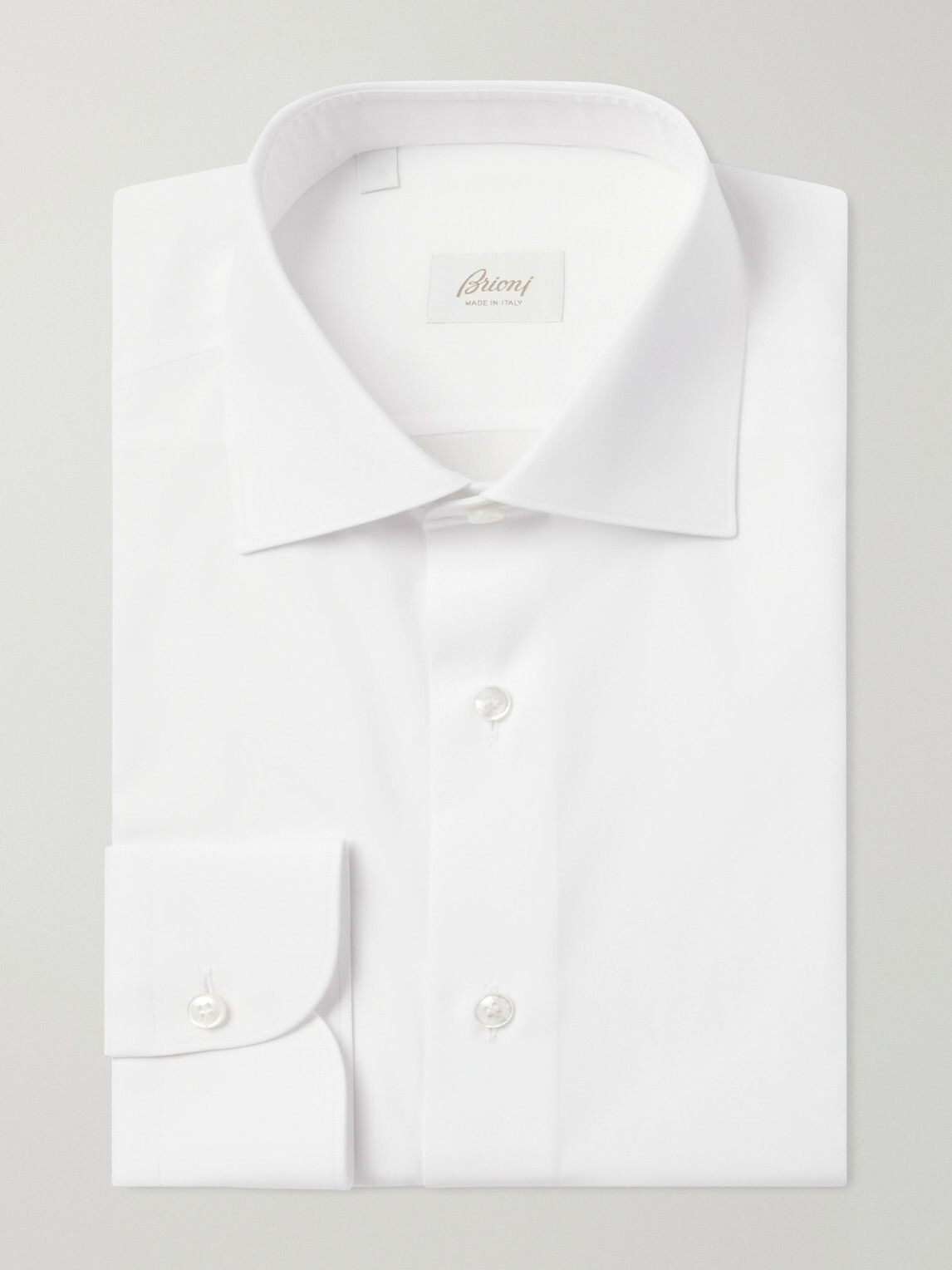 Brioni - Cotton Shirt - White