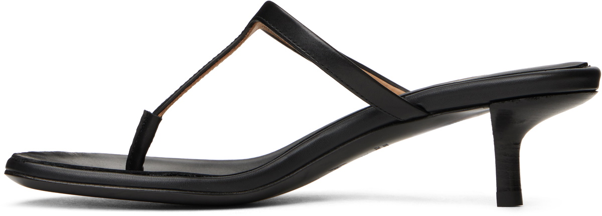 Marsèll Black Sottiletta Heeled Sandals