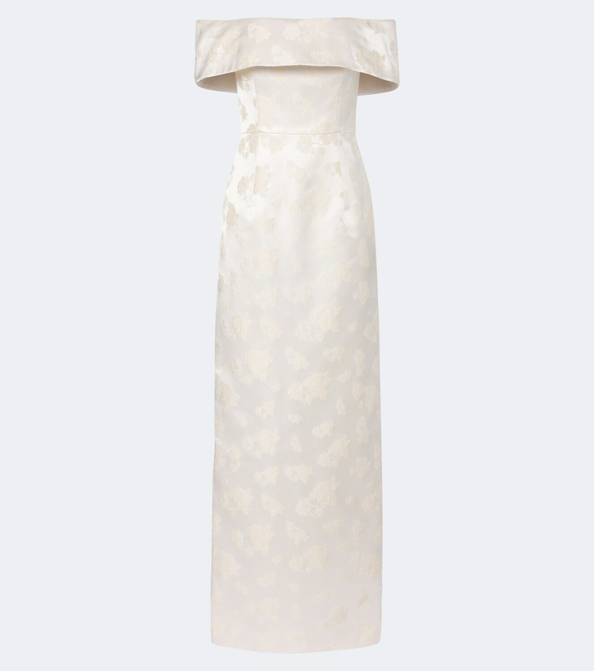 Markarian Bridal Clover brocade bustier gown