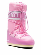 Moon Boot Pink Icon Nylon Boots