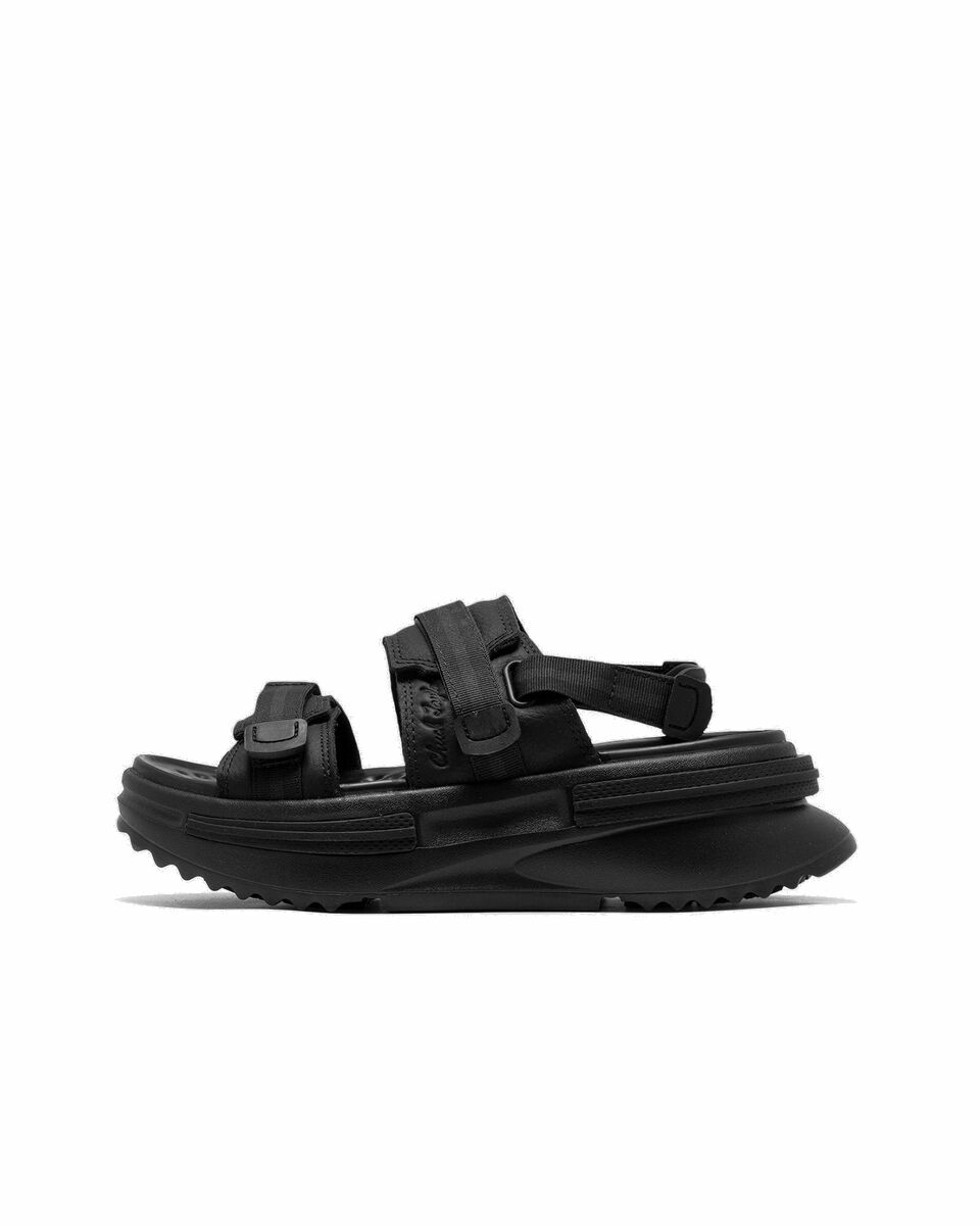 Photo: Converse Run Star Utility Sandal Cx Black - Womens - Sandals & Slides