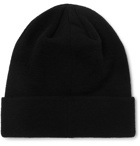 Palm Angels - Embroidered Wool Beanie - Black