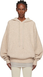 Rick Owens Gray Concordians Hun Hoodie