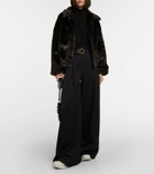 The Frankie Shop Pam faux fur bomber jacket