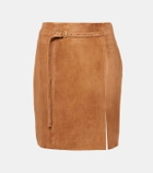Vince Suede miniskirt