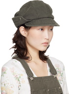 OPEN YY Khaki Bucket Beret Cap